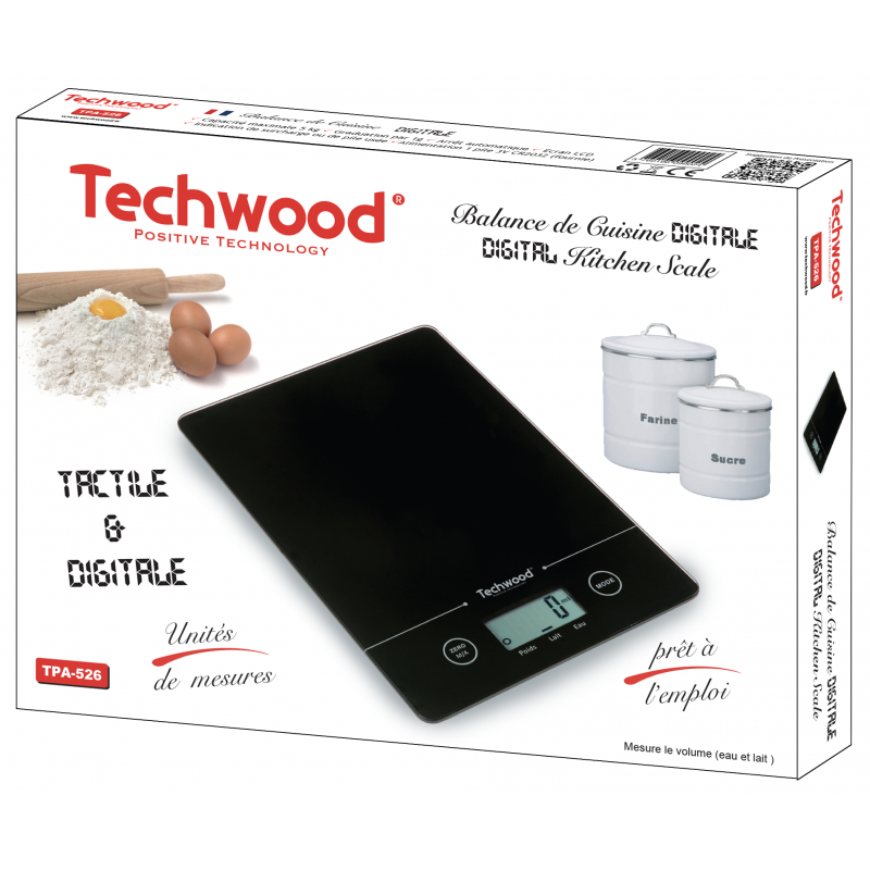 Balance de cuisine digitale Techwood TPA-526