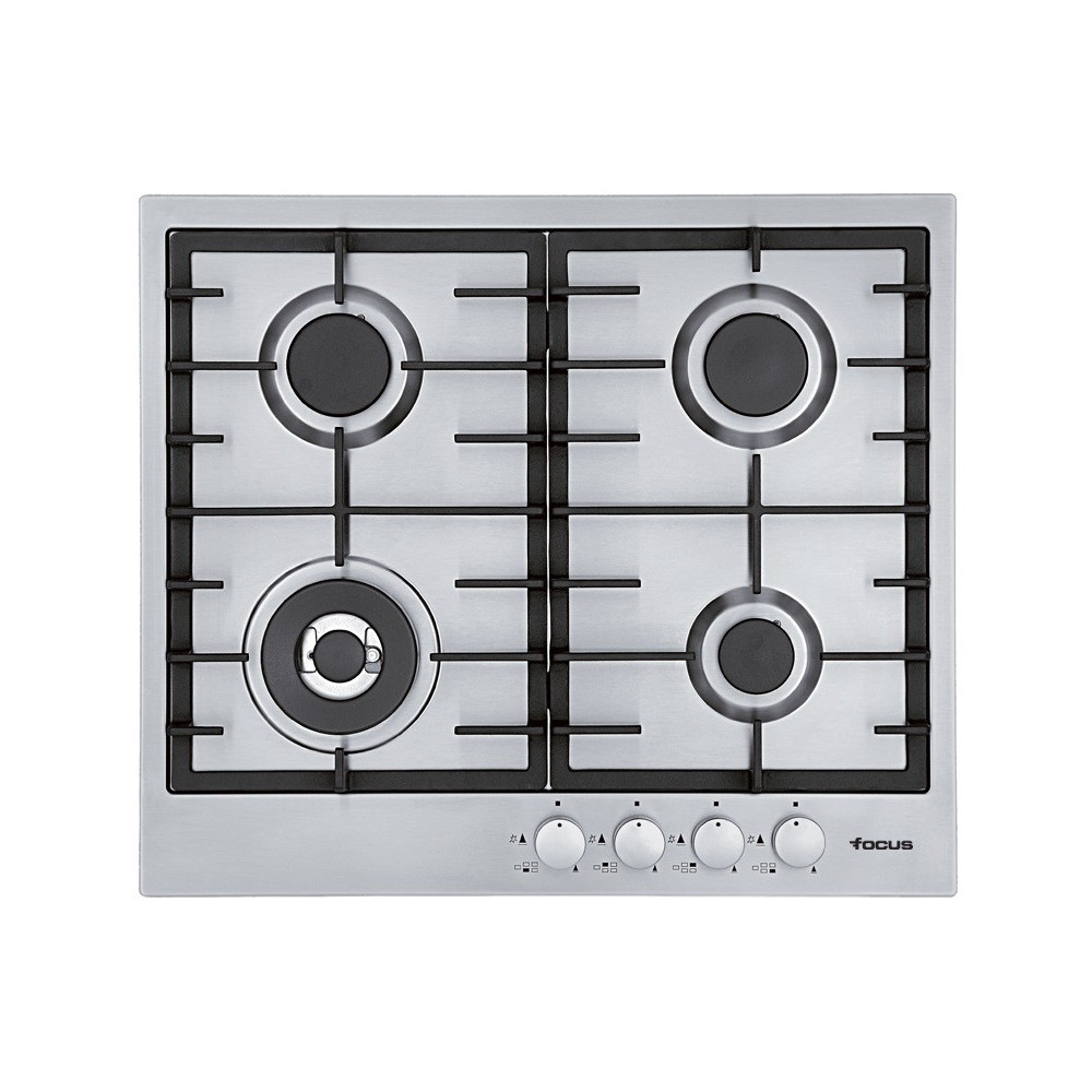 Table de cuisson Focus F804X / 60 cm / Inox