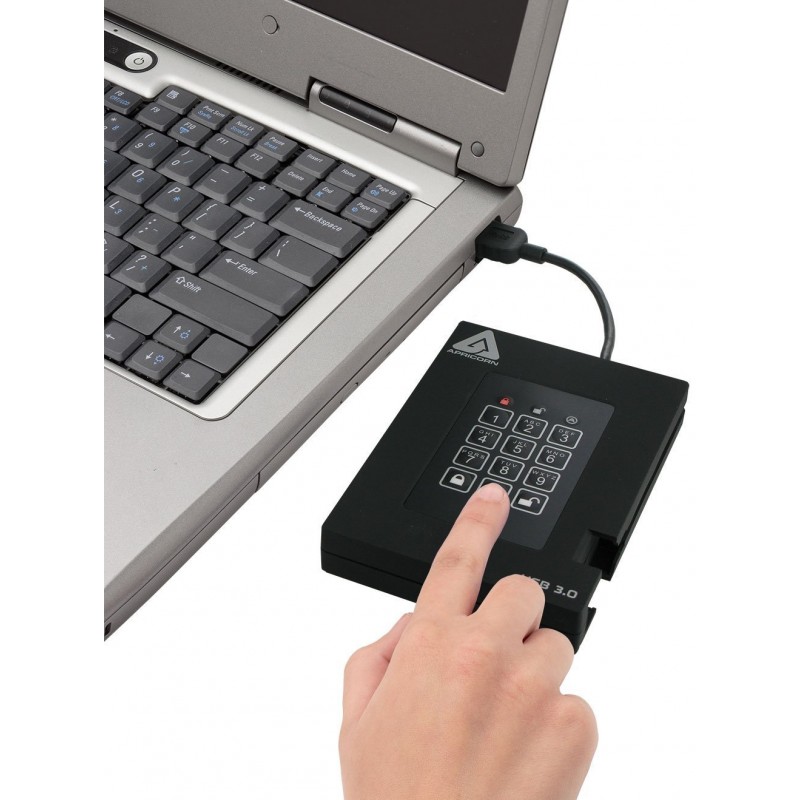 Disque Dur Externe Apricorn 2 5 2 To USB 3 0 Avec S curit CODE PIN