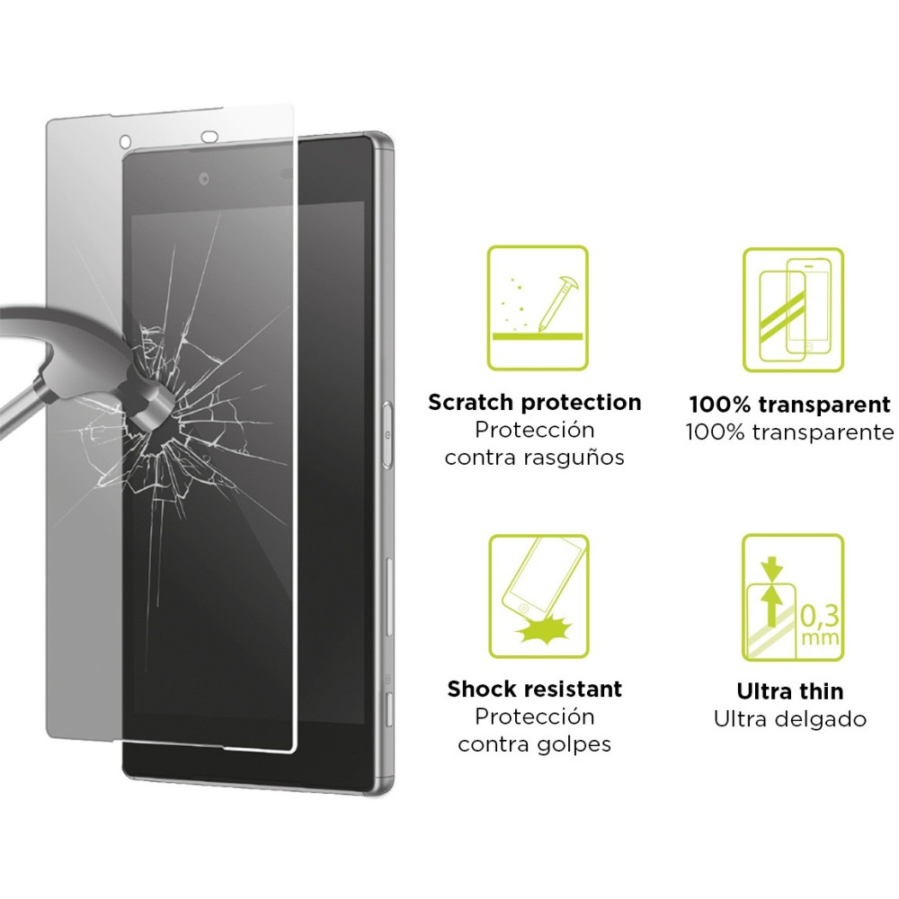 Protection Écran Verre Trempé KSix pour Huawei Y6 Prime 2018