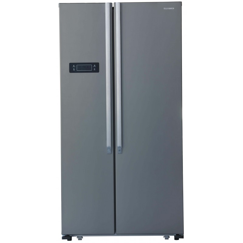 RÉFRIGÉRATEUR TELEFUNKEN NO FORST 2 PORTES SIDE BY SIDE 562L / INOX