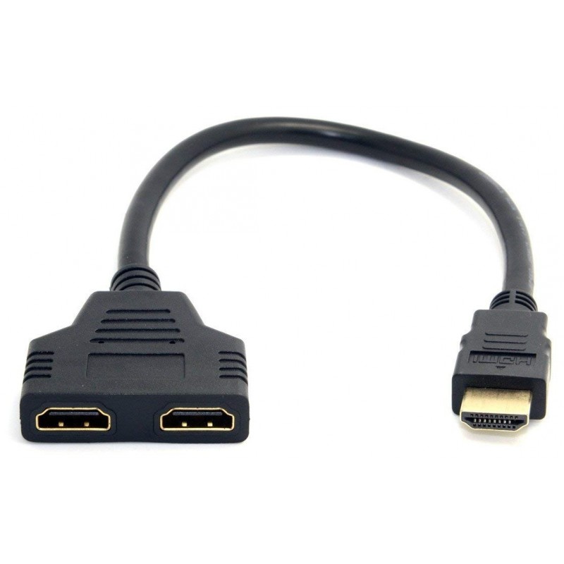 Adaptateur HDMI Mâle vers 2x HDMI Femelle