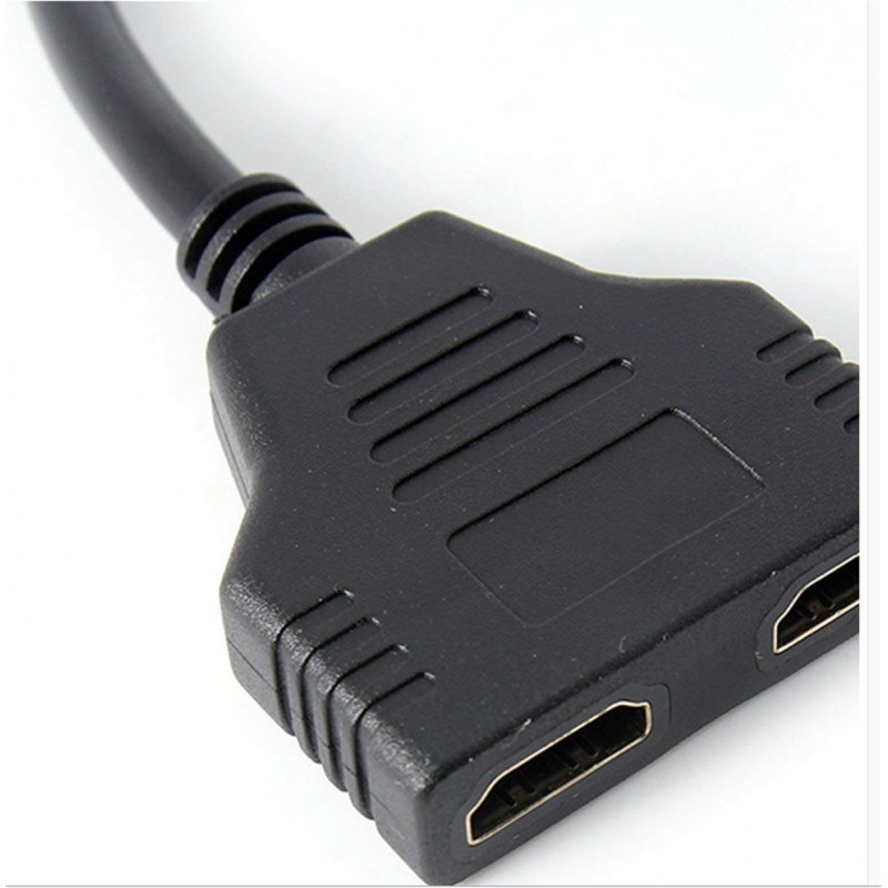 Adaptateur HDMI Mâle vers 2x HDMI Femelle