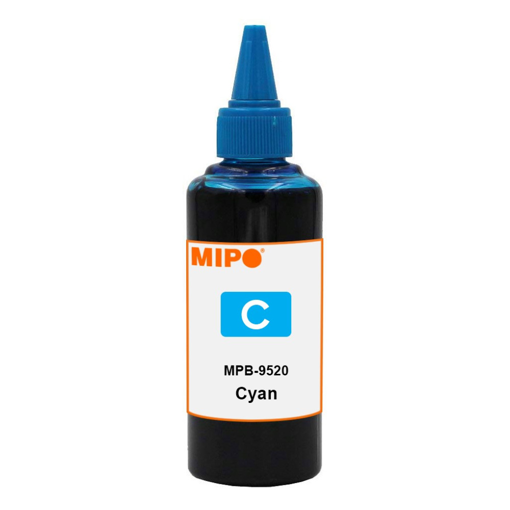 Bouteille d'encre Adaptable Mipo pour Brother 100 ml / Cyan