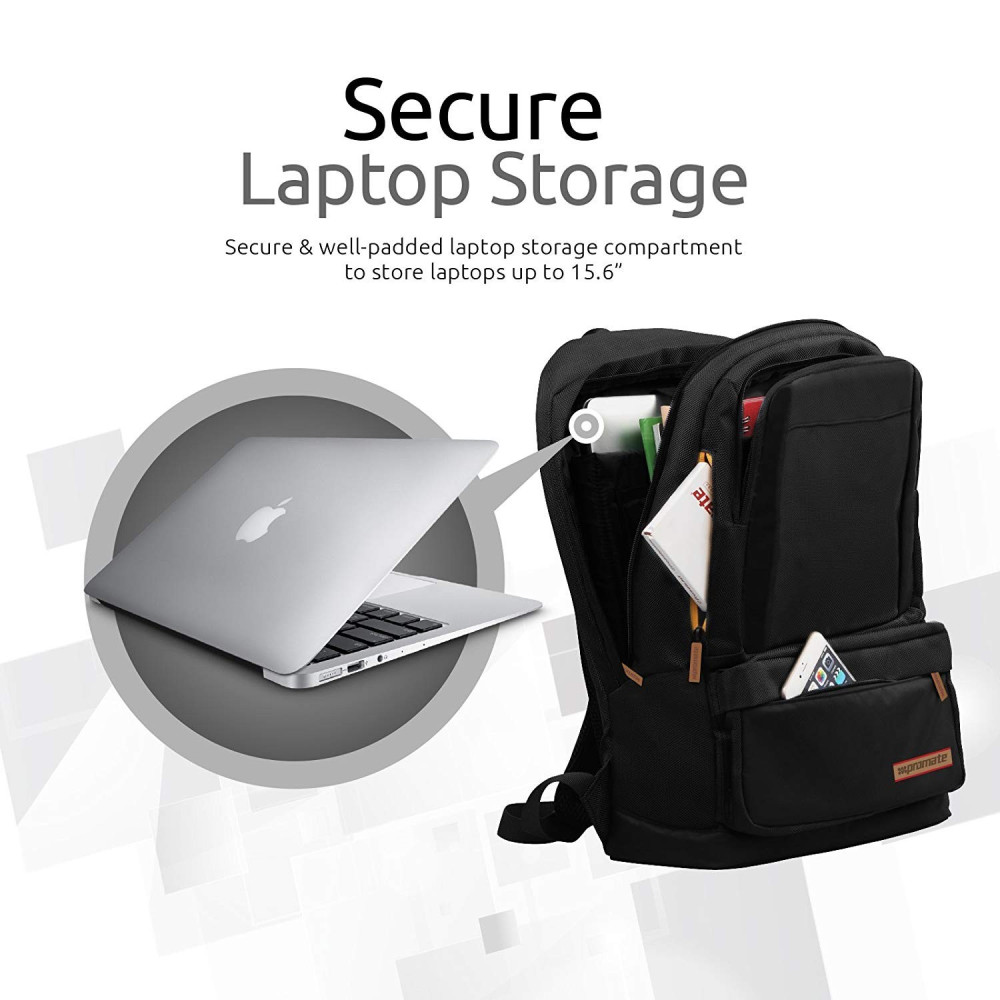 Sac à dos Promate 'Drake' pour Pc Portable 15.6" / Bleu
