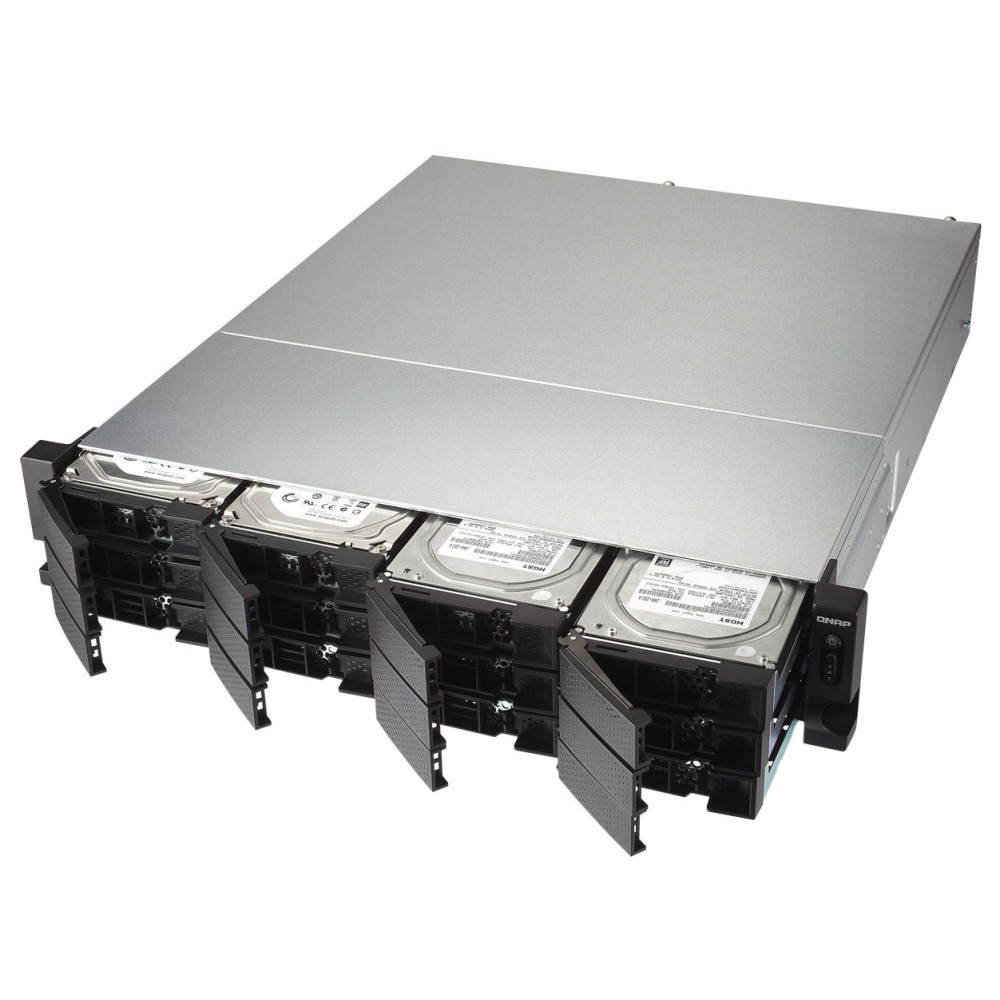 Serveur NAS professionnel 12 Baies QNAP TS-1253BU-RP-4G / 12 To