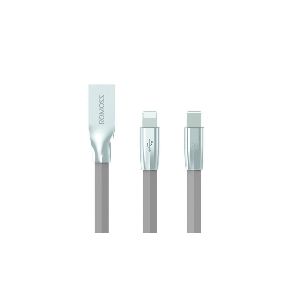 Câble Plat Romoss RoLink 2 en 1 USB vers Micro USB & Lightning