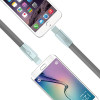 Câble Plat Romoss RoLink 2 en 1 USB vers Micro USB & Lightning