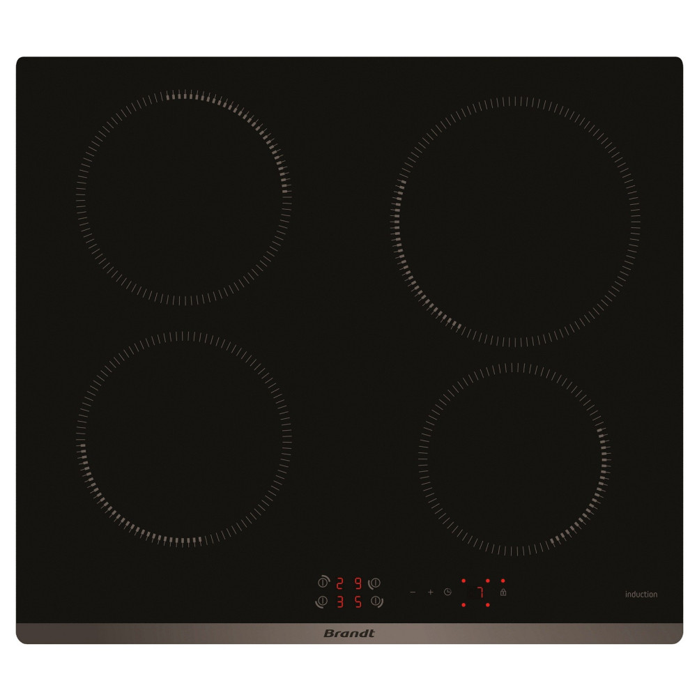 Plaque de cuisson Induction Brandt BPI6410B / 60 cm / Noir