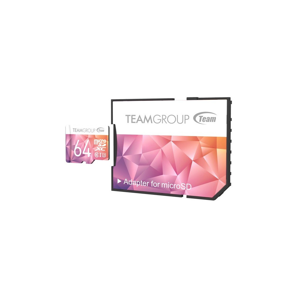 Carte mémoire TeamGroup Micro SDHC/SDXC UHS-I U3 / 64 Go / Class10