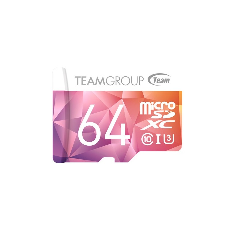 CARTE MÉMOIRE TEAMGROUP TEAM MICRO SDXC 64GB UHS-I RETAIL