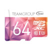 Carte mémoire TeamGroup Micro SDHC/SDXC UHS-I U3 / 64 Go / Class10