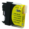CARTOUCHE ADAPTABLE BROTHER LC980/985Y / YELLOW