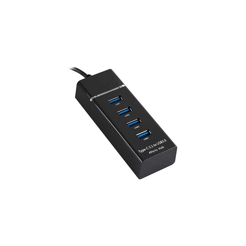 Hub USB 3.0 4 Ports / Noir