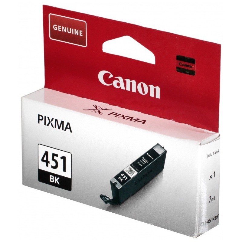 Cartouche Originale Canon CLI-451BK / Noir