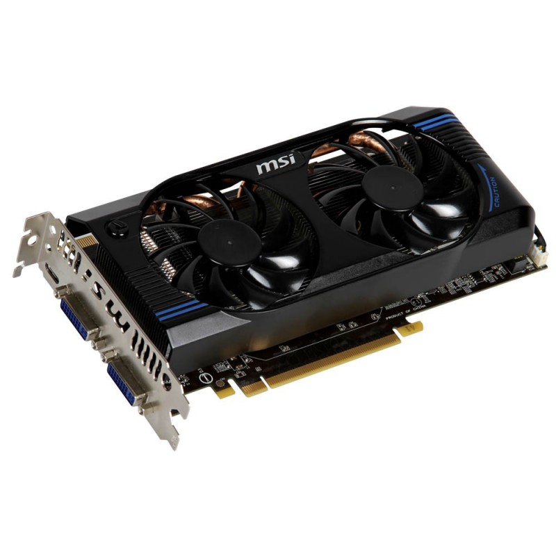 Carte Graphique MSI N560GTX-M2D1GD5 - GTX 560 1Go GDDR5 - Occasion TB