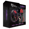 Casque Micro Gaming White Shark Panther / Noir & Rouge