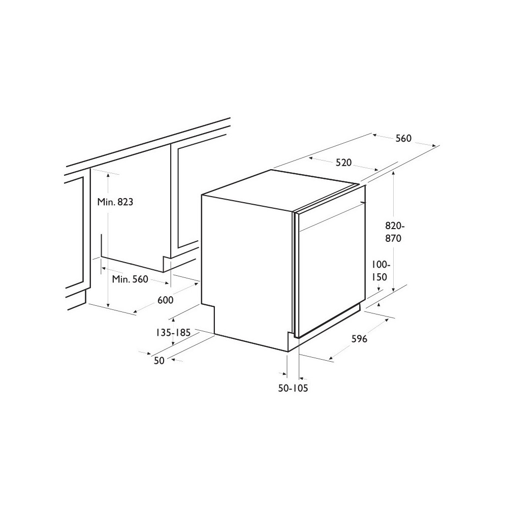 Lave-Vaisselle Focus F500X 12 Couverts / Inox