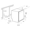 Lave-Vaisselle Focus Semi Encastrable 12 Couverts / Silver + Livraison Gratuite