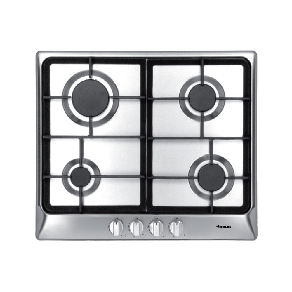 Table de cuisson Focus F808X / 60 cm / Inox