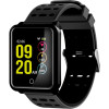 Montre connectée Ksix Fitness Band Cube HR BXBZ04 / Noir