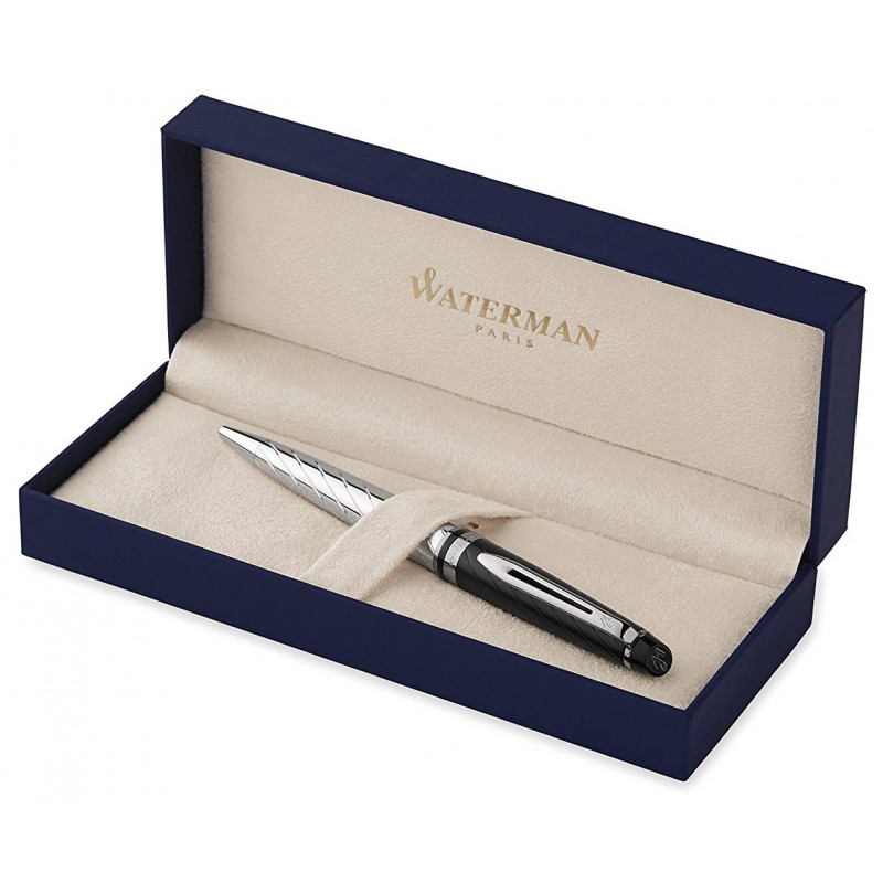 Stylo Roller Bille Waterman Expert Deluxe Bleu Neuf De Stock En Boite T55