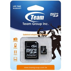 CARTE MÉMOIRE TEAMGROUP MICRO SD 8 GO CLASS10