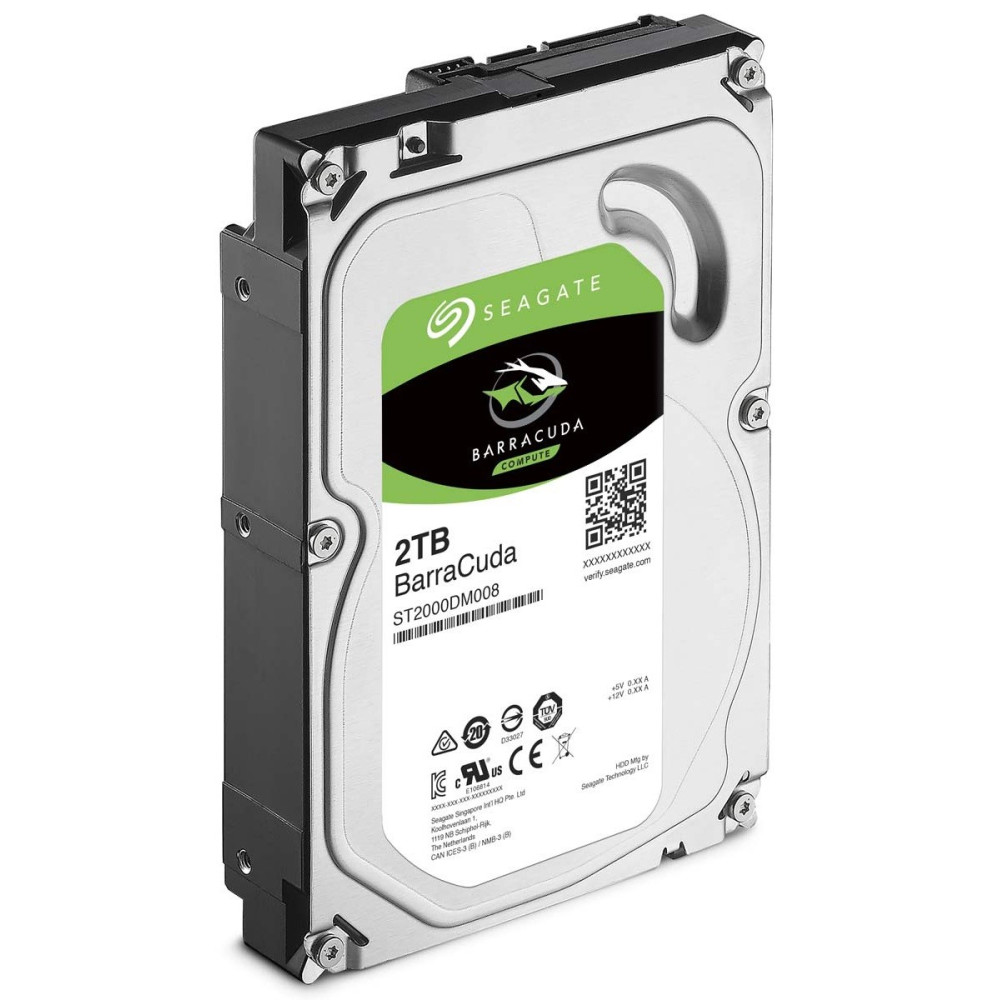 Disque Dur Interne 3.5" Seagate Barracuda 2 To