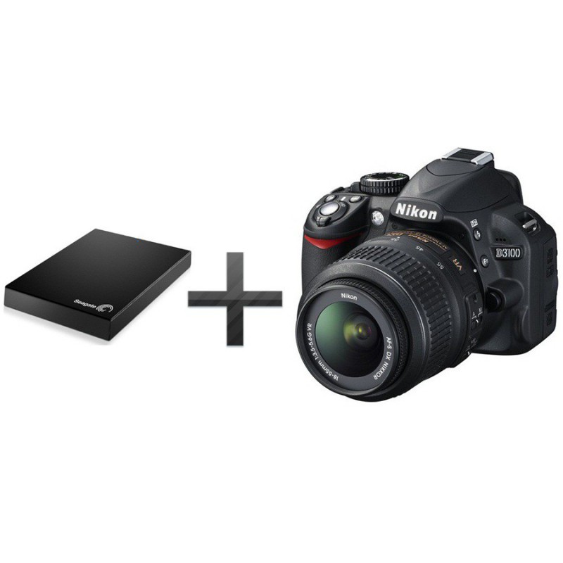Nikon D3100 + 18-105 VR 14.2MP FULLHD