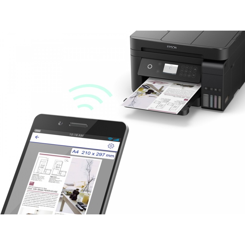 imprimante epson, interface wifi