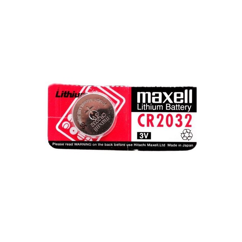 Pile Bouton Maxell 3V 2032M