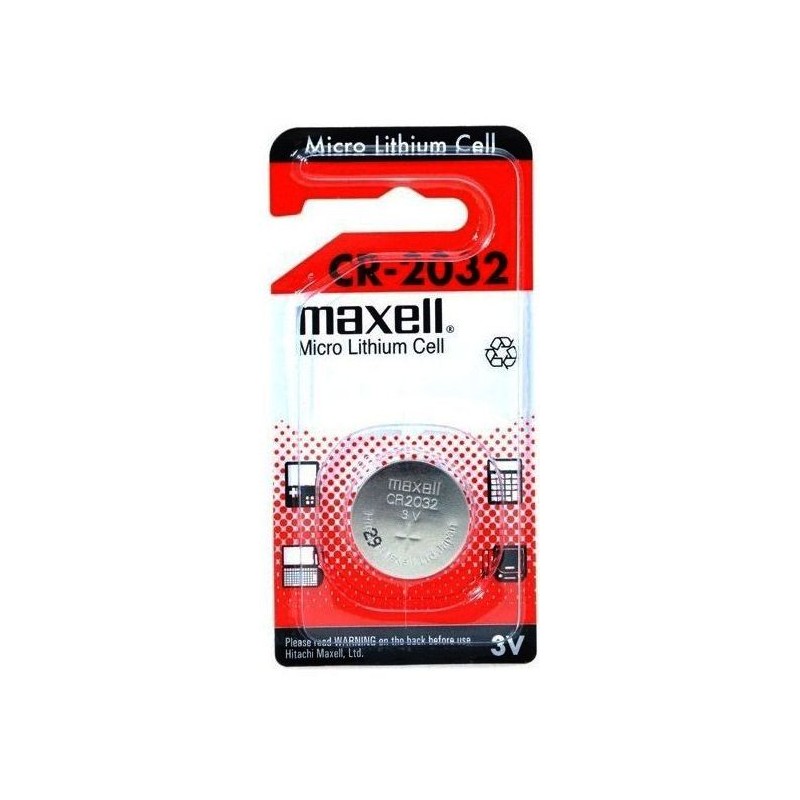 Pile Bouton Maxell 3V 2032M