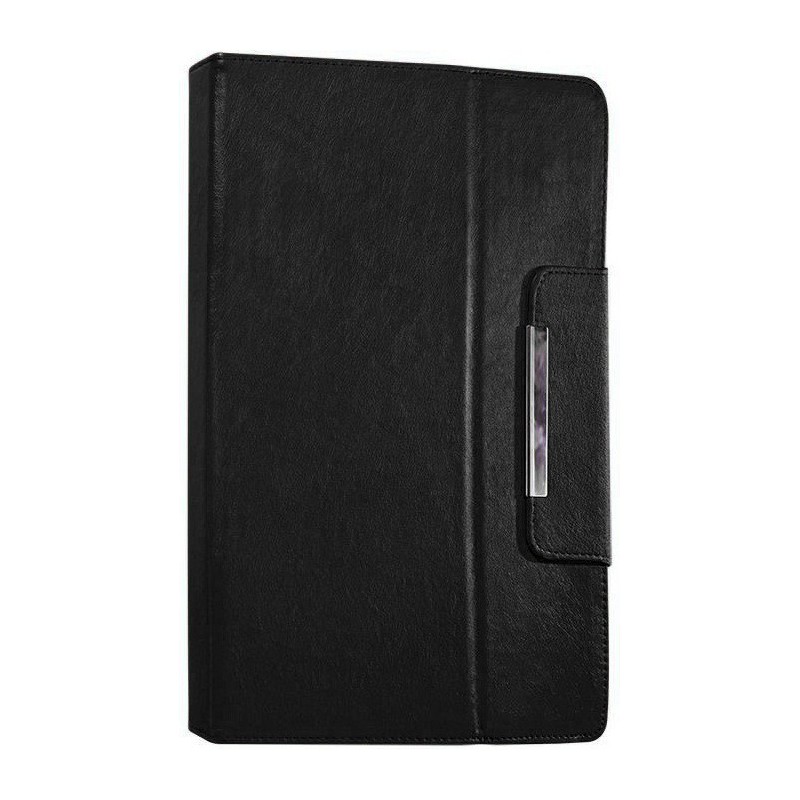 Etui en cuir pour tablette 8" Noir