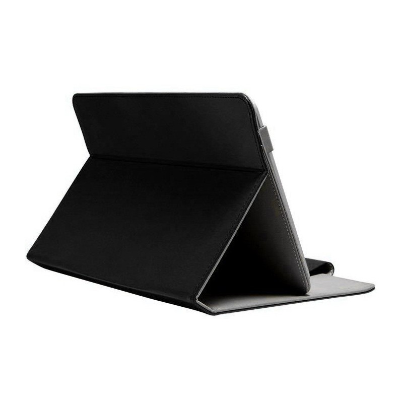 Etui en cuir pour tablette 8" Noir