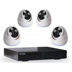 Kit DVR AHD 4 canaux + 4...