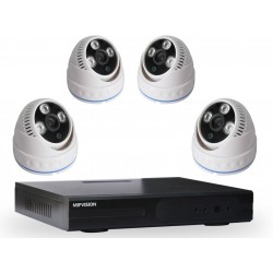 Kit DVR AHD 4 canaux + 4...
