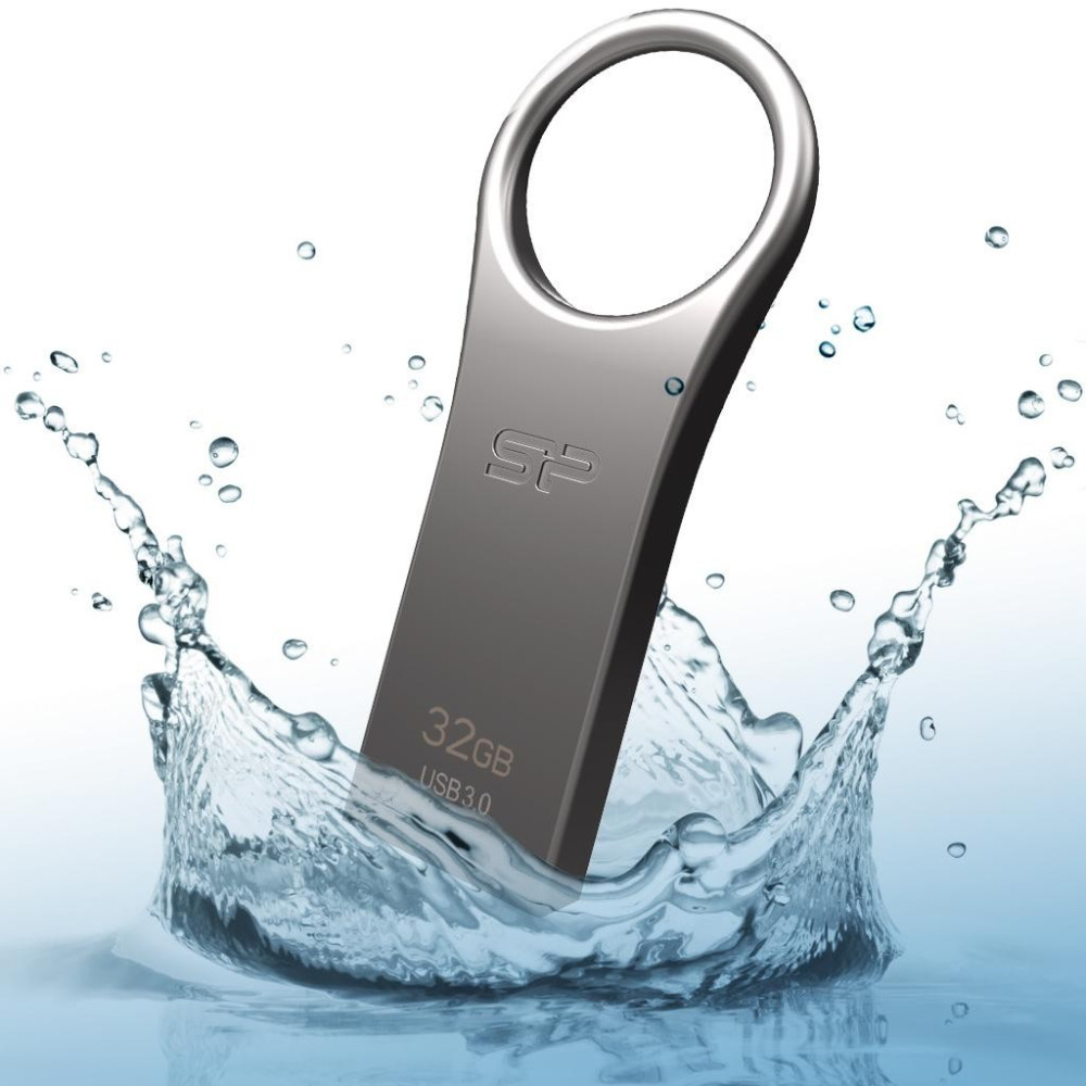 Clé USB Silicon Power Jewel J80 Titanium 32 Go / USB 3.1