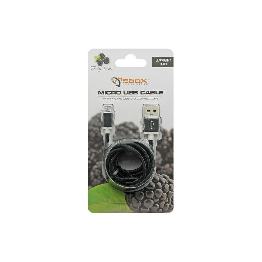 Câble USB Vers Micro USB / 1.5M / Noir