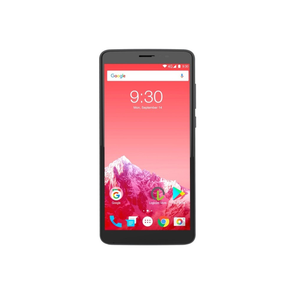 Smartphone Logicom Le Must / 4G / 2Go / Double SIM / Gris + Film De Protection Nano Glass 9H offert