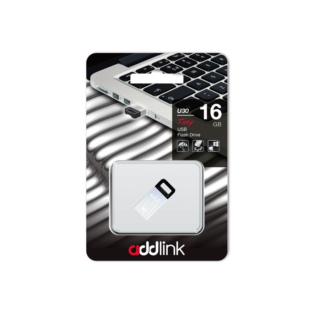 Clé USB Addlink U30 / 16 Go / Métal