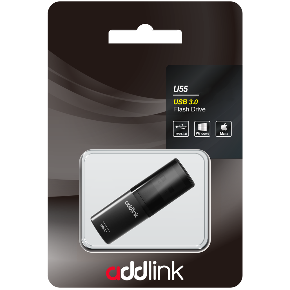 Clé USB Addlink U55 USB 3.0 / 32 Go / Noir