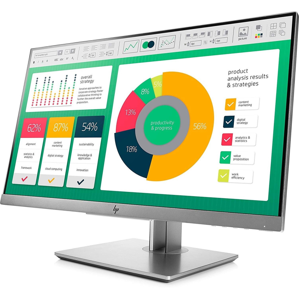 Ecran HP EliteDisplay E223 21.5" Full HD LED