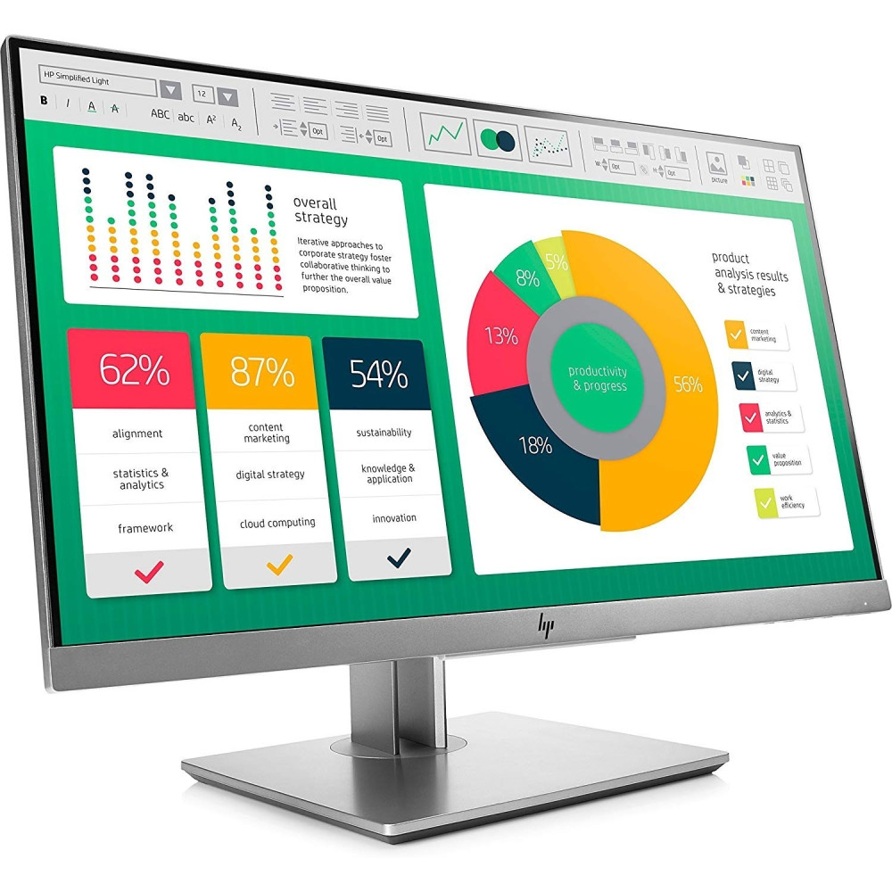 Ecran HP EliteDisplay E223 21.5" Full HD LED