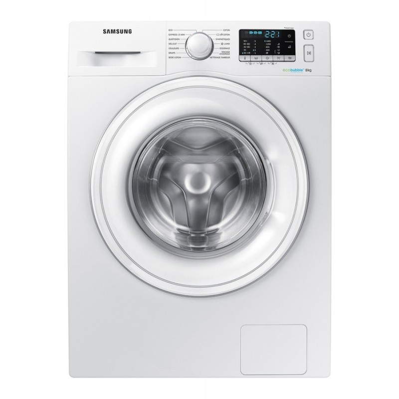 Machine à laver Samsung Eco Bubble 8KG / Blanc