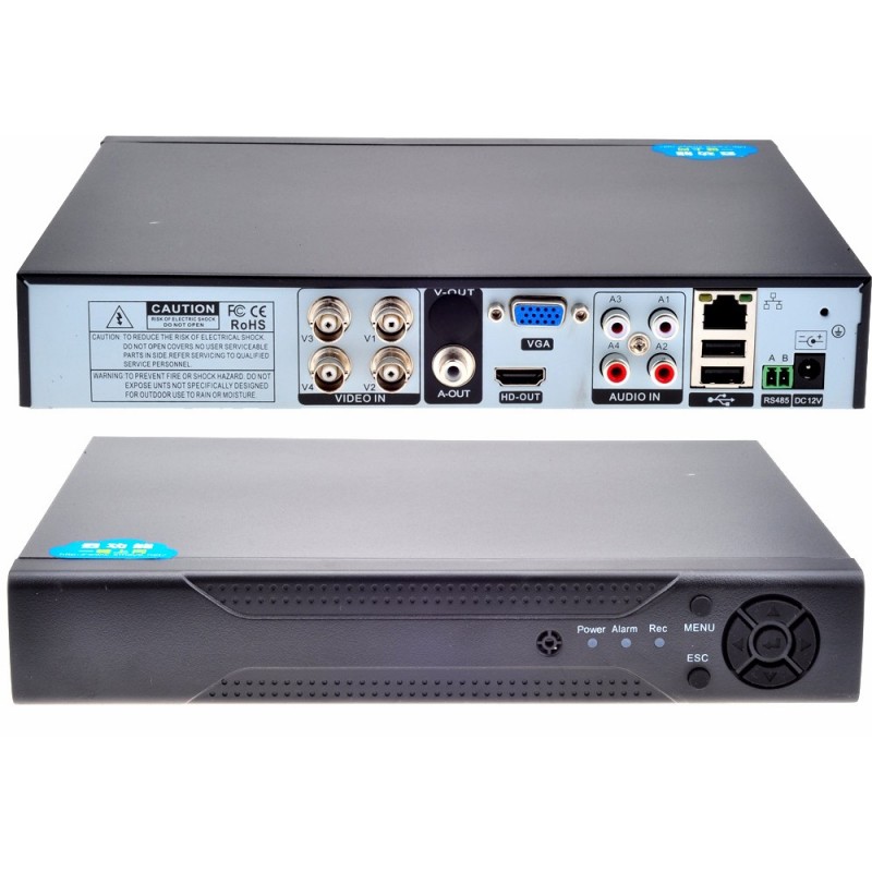 DVR Enregistreur AHD 9004T / 4 Canaux