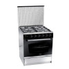 Cuisinière Azur 4 Feux 60cm / Inox