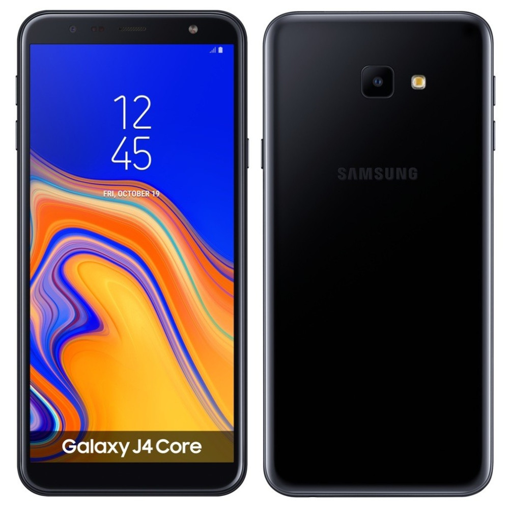 Téléphone Portable Samsung Galaxy J4 Core / Double SIM / Noir + SIM Orange Offerte (50 Go)