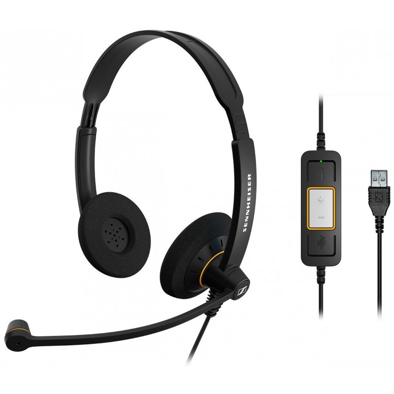 Micro casque bureaux Sennheiser SC 60 USB ML