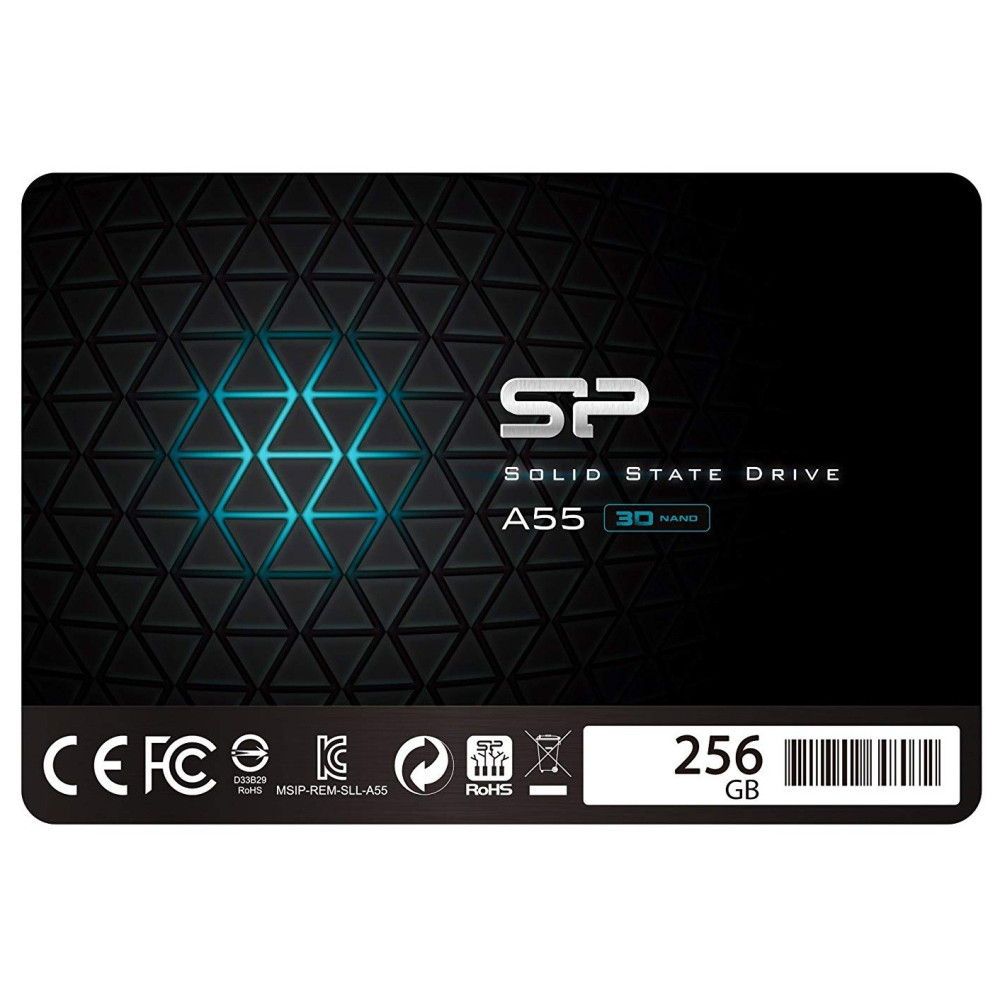 Disque Dur SSD Silicon Power 2.5" Slim Ace A55 / 256 Go