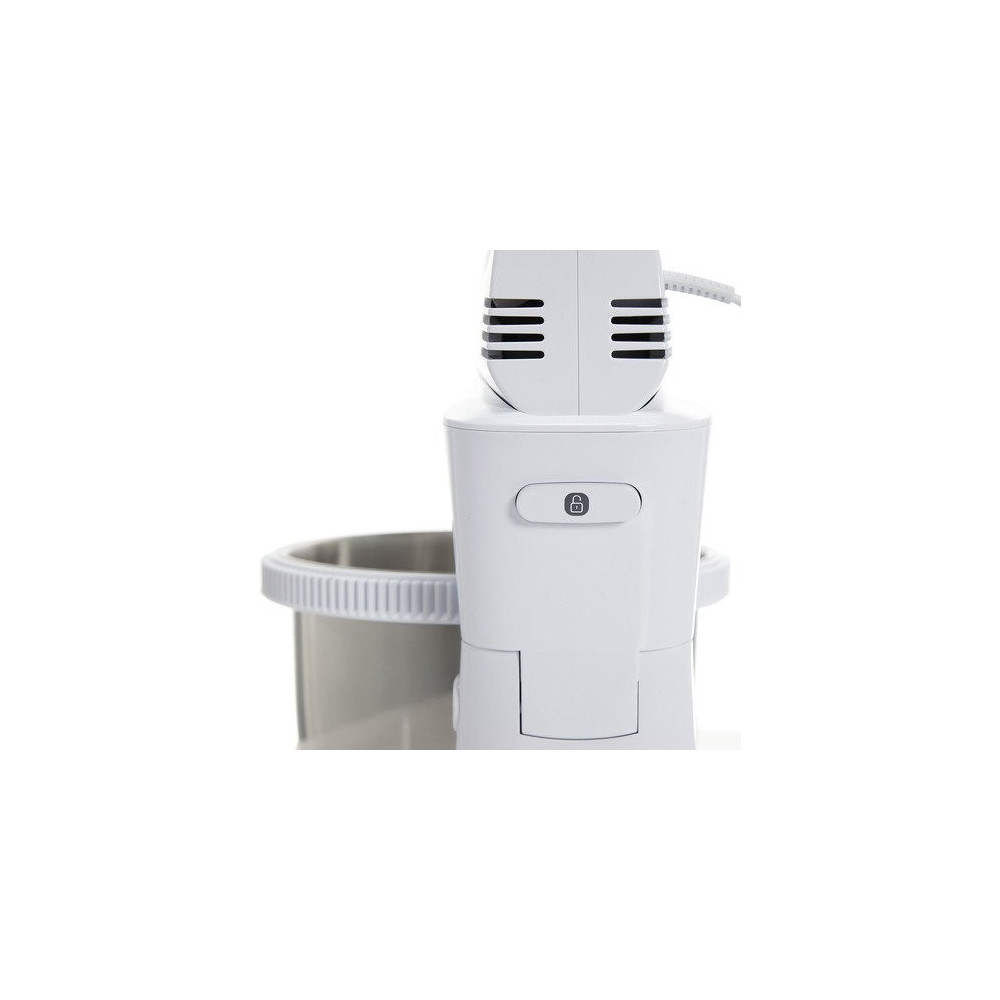 Batteur Moulinex Quick mix / 300 W Avec INGENIO SET DE SPATULE + CUILLERE + LOUCHE ET CUILLERE PASSOIRE ARGENT Gratuits